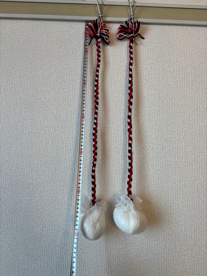 【定番】マオリ族3点セット　ピウピウ＆ヘアバンド（ハワイで購入）＋ポイボール