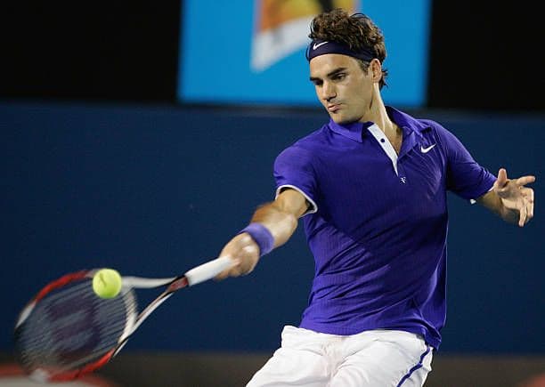 ナイキ　テニスウェア　フェデラー着用モデル　2009　全豪　未使用品　刺繍ロゴ