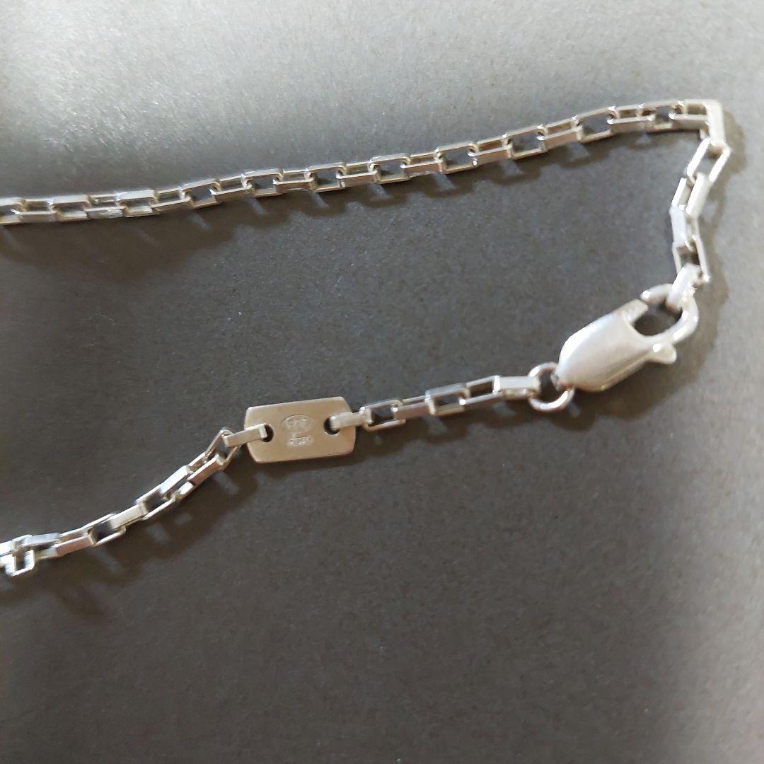 専用　GUCCI カットアウト Gロゴ ネックレス プレート　SILVER925