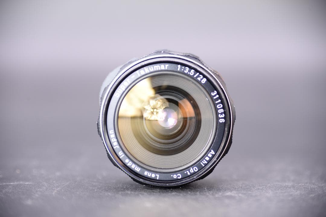 【付属品多】ペンタックス Super Takumar 28mm f3.5
