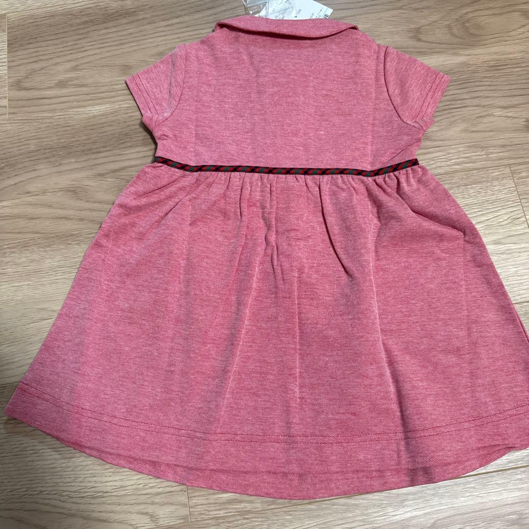 新品　ファミリア　ワンピース　ポロシャツ　90