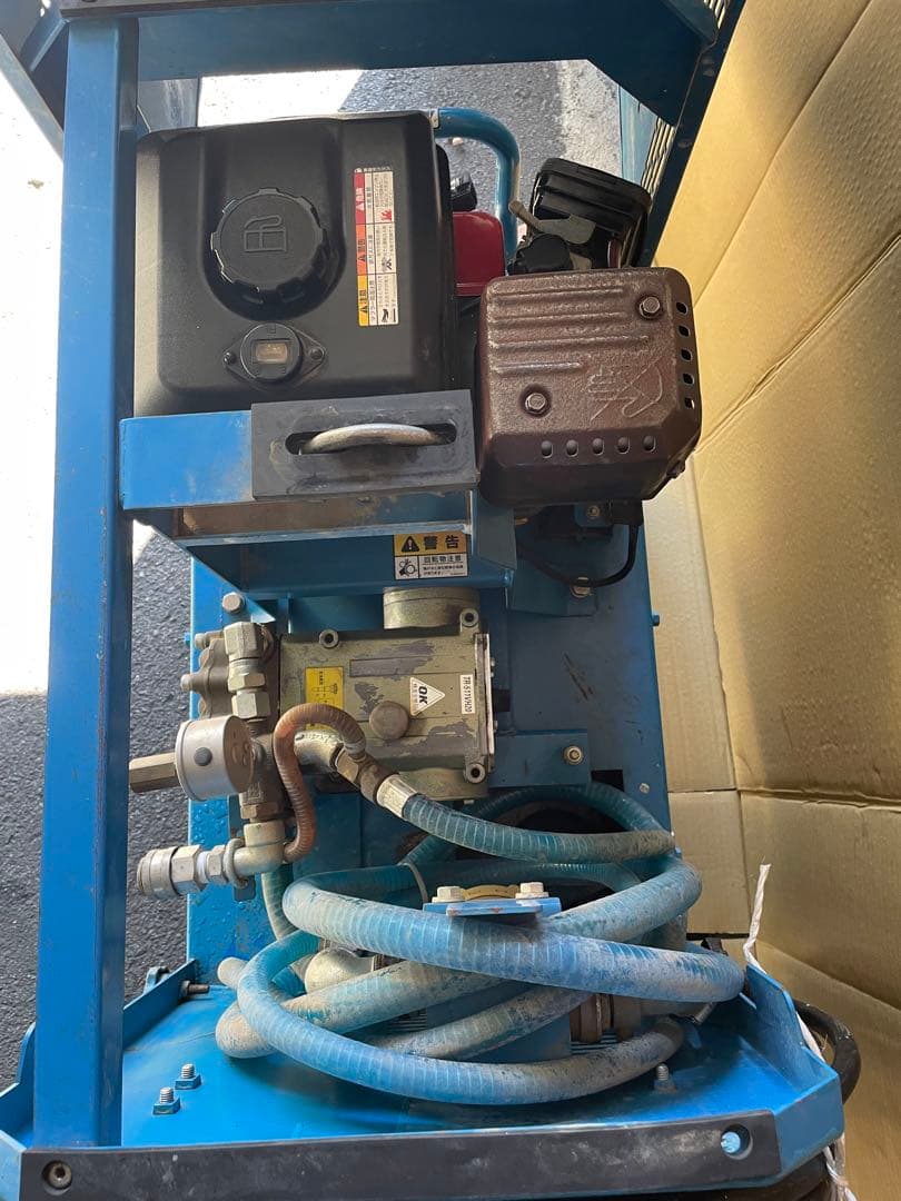 ツルミポンプ　HPJ-550WES-1　エンジン高圧洗浄機