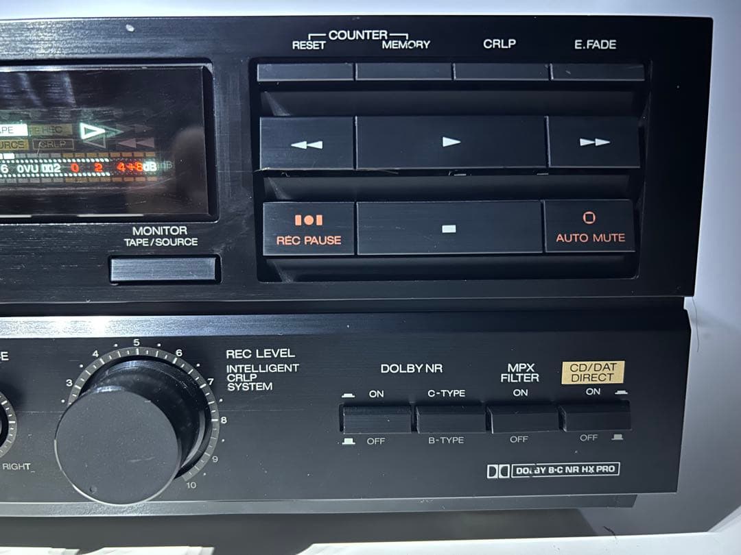 A&D 3ヘッドカセットデッキ GX-Z6100【動作品】