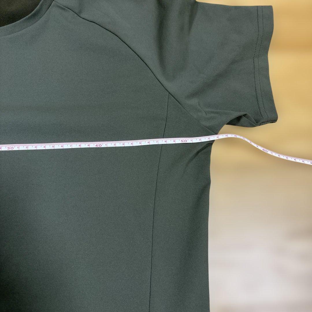 【美品✨】テニス ウエア テネス TENEZ ムーンテック カーキ L