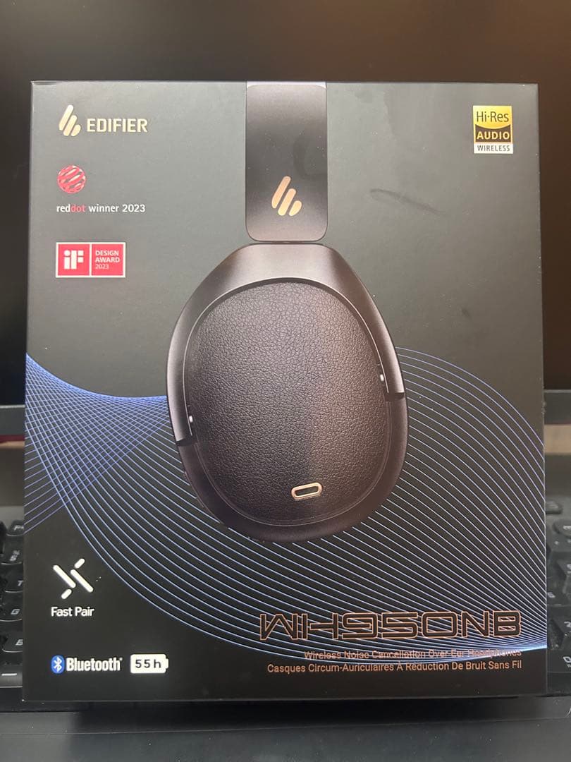 【VGP金賞】Edifier WH950NB ワイヤレス ヘッドホン