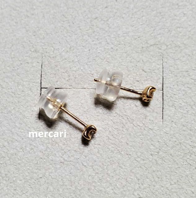 な*か様 廃盤　agete　K18　ダイヤモンド　スタッドピアス