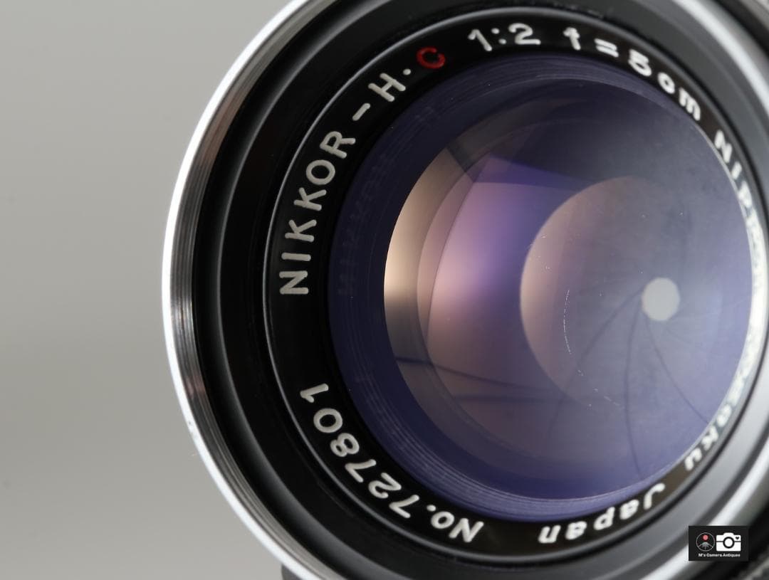 Nikkor H C 5ｃm F/2 黒帯ライカＬ３９レンズ整備済３
