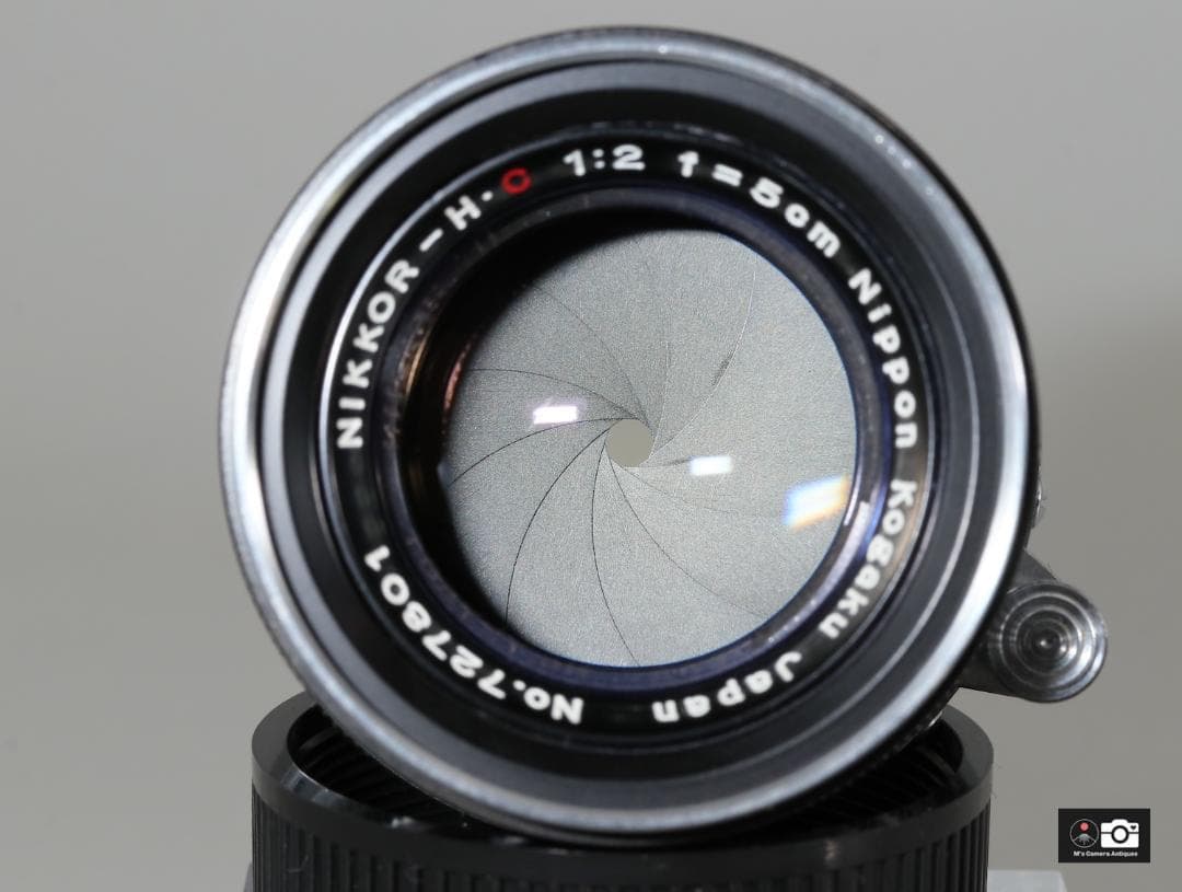 Nikkor H C 5ｃm F/2 黒帯ライカＬ３９レンズ整備済３