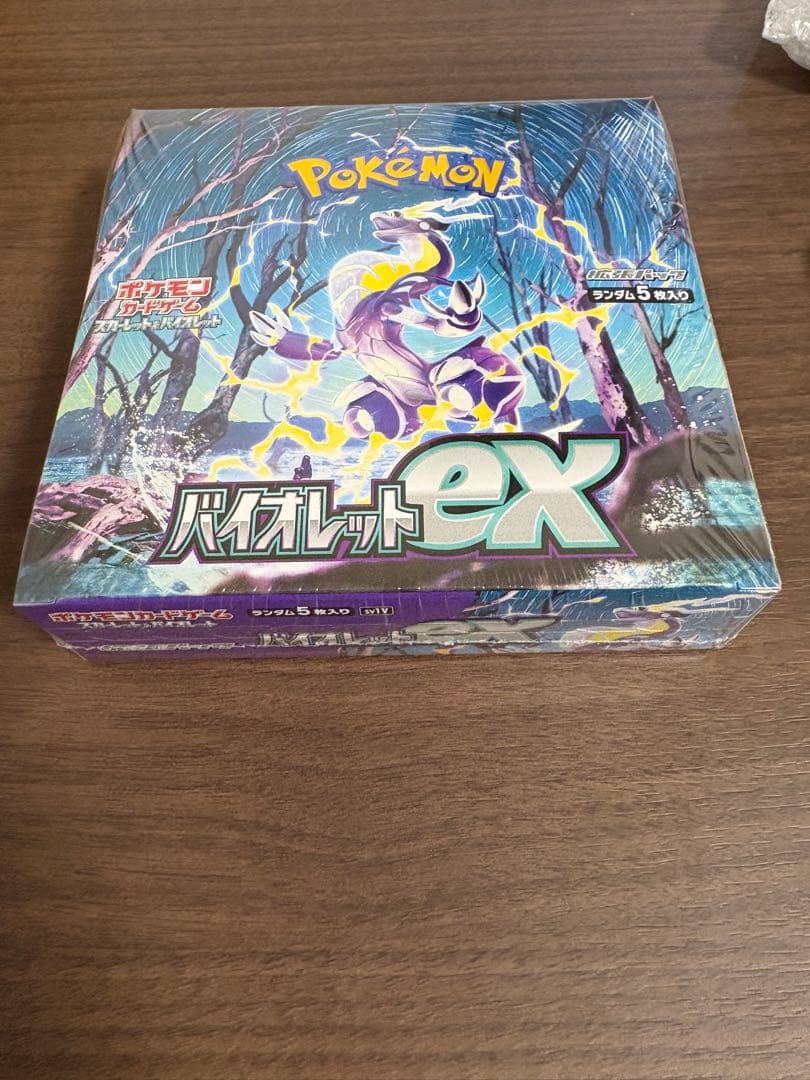 ポケモンカード/バイオレットex シュリンク付き新品未開封BOX