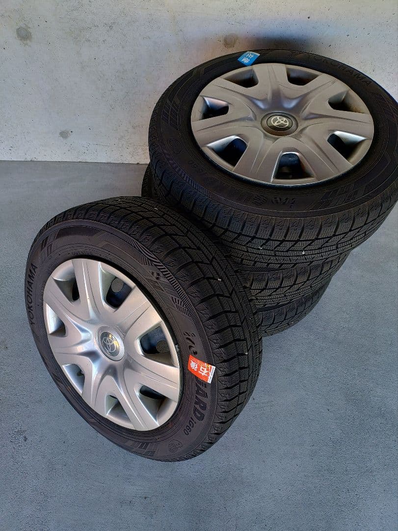 カズちゃん②　スタッドレスセット　アイスガードIG60２本セット