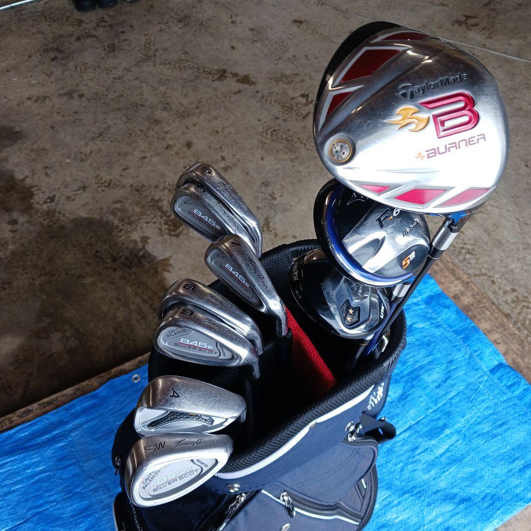 激安初心者ゴルフクラブセット(テーラーメイドほか)