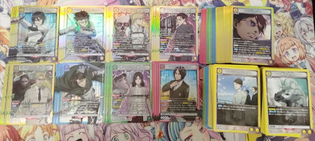 ユニオンアリーナ　進撃の巨人vol.2　SR以下4コンセット