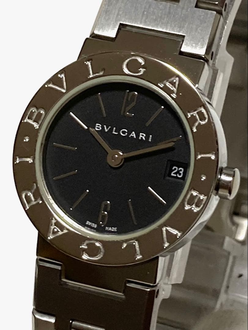 2コマ追加　BVLGARI ブルガリ　BB23SS ロゴ有り　レディース腕時計