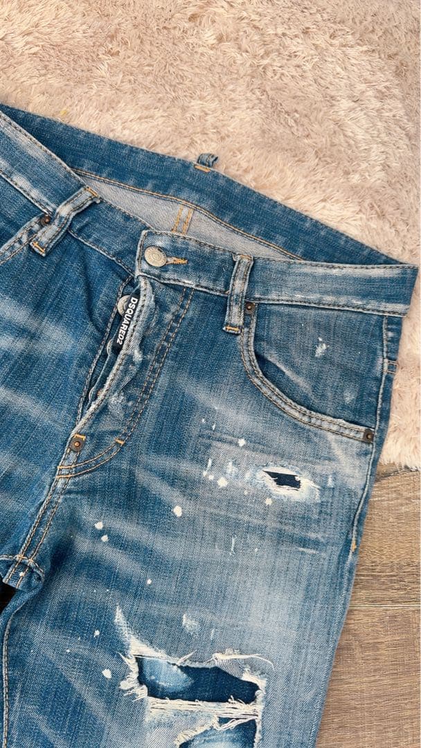 DSQUARED2 ダメージ加工デニム44