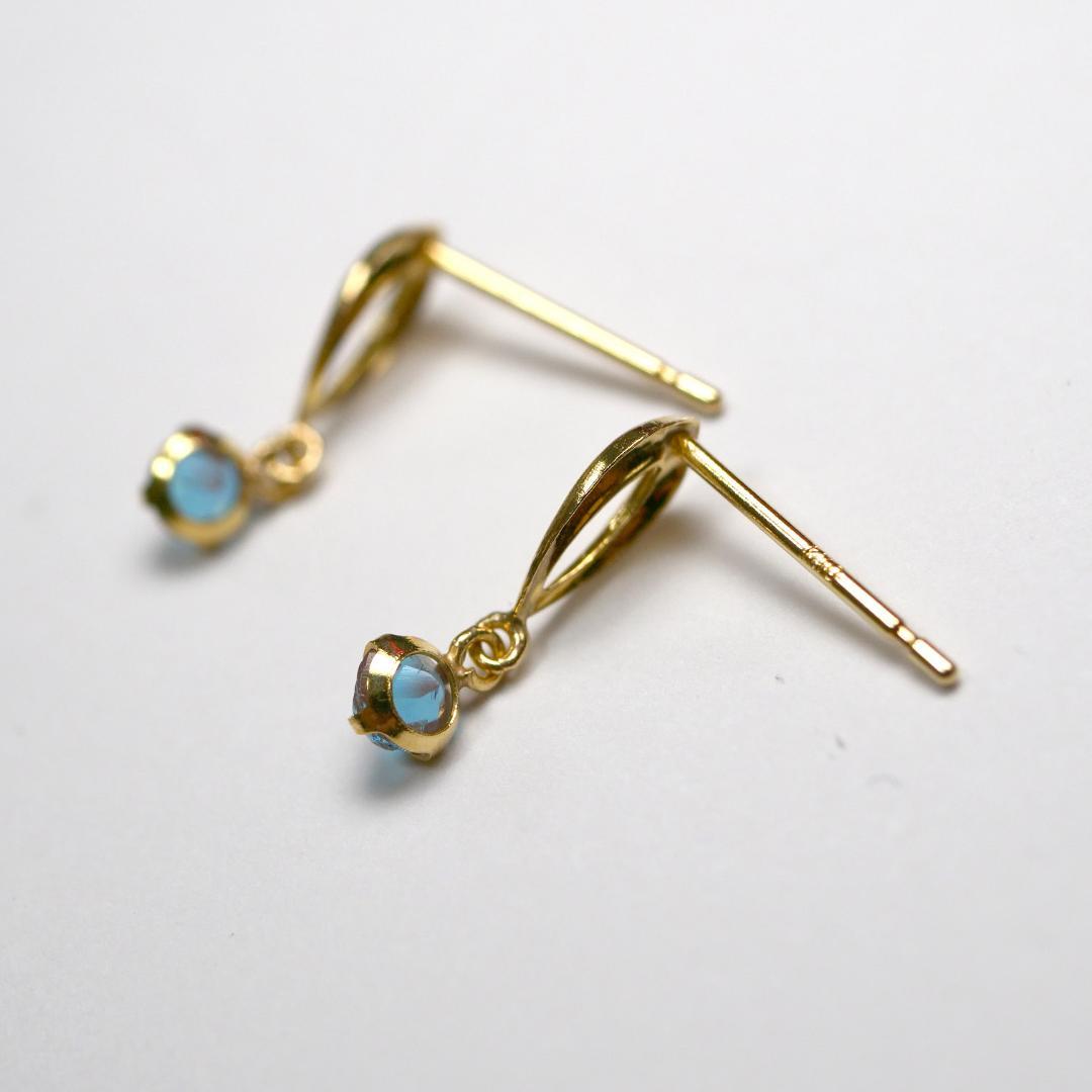 アンティークサフィレット　K10ピアス