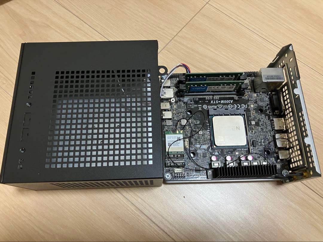 ベアボーン・キット ASRock DeskMini A300/Ryzen3400G