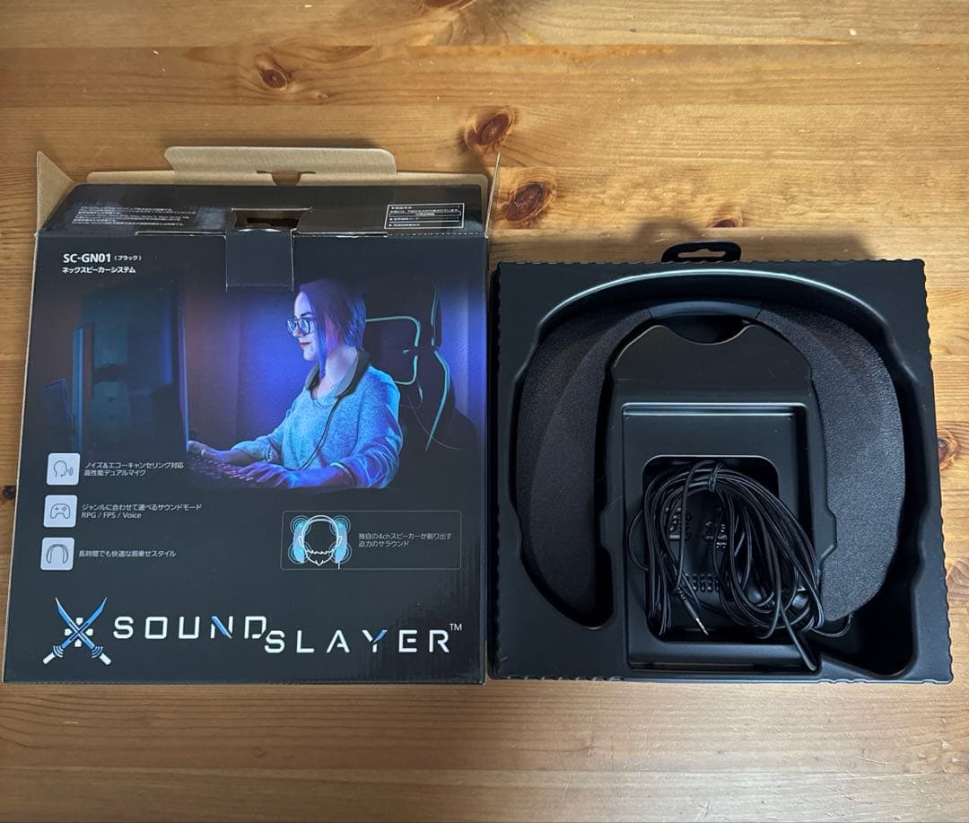 パナソニック SOUND SLAYER SC-GN01 ネックスピーカー 美品