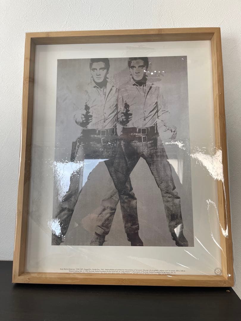 ウォーホル Two Elvis (1963)（エルビスプレスリー) ポスター