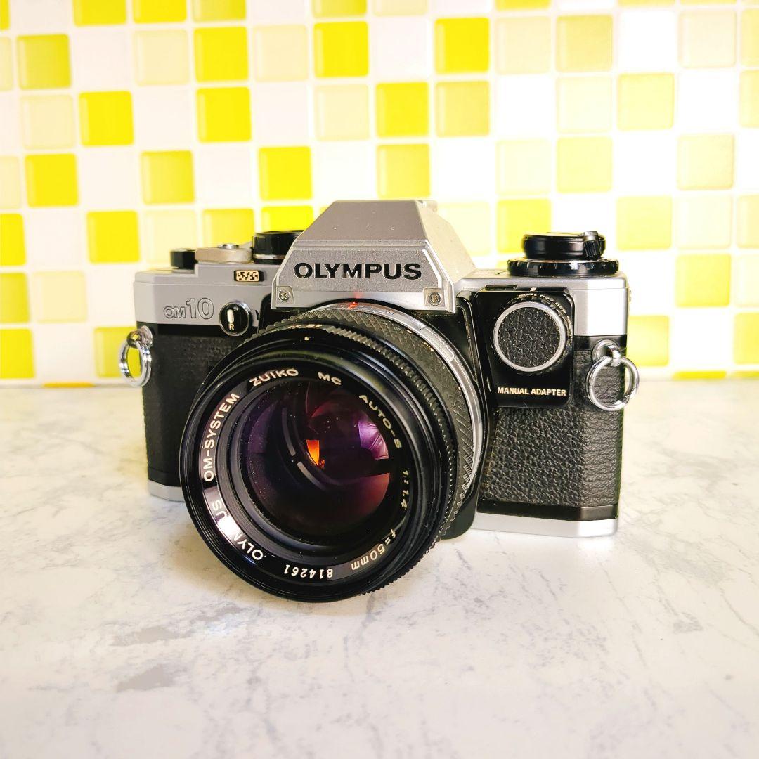 整備済み★ OLYMPUS OM-10 一眼レフ フィルムカメラ レンズセット