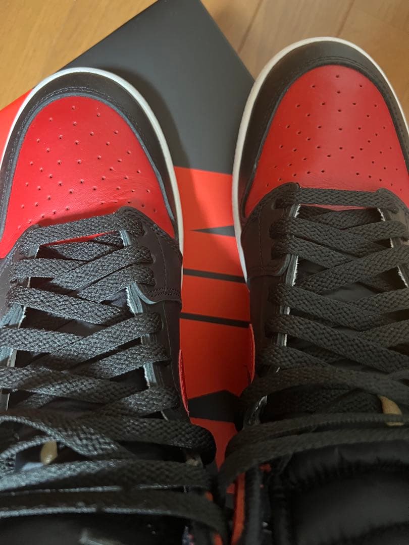 靴 NIKE Air Jordan 1 High 85 bred 2025 27.5