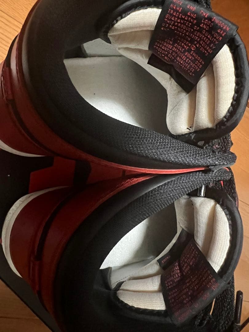 靴 NIKE Air Jordan 1 High 85 bred 2025 27.5