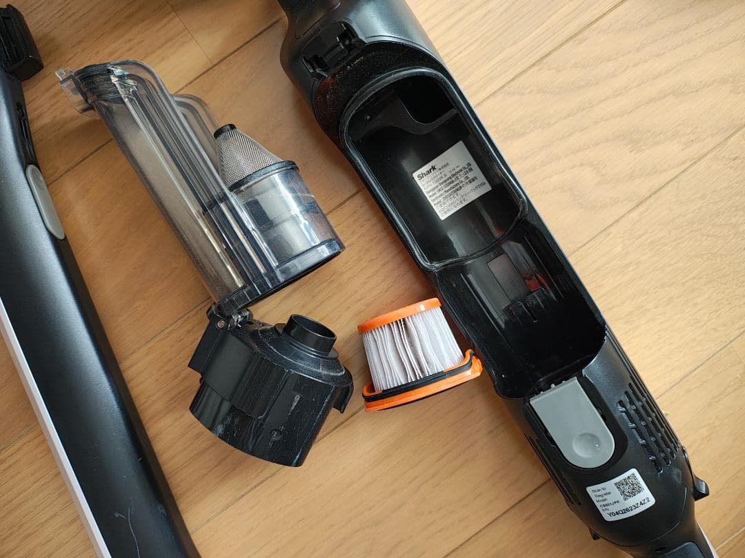 シャーク★CS601JPK★バッテリー新品と大差なし★7