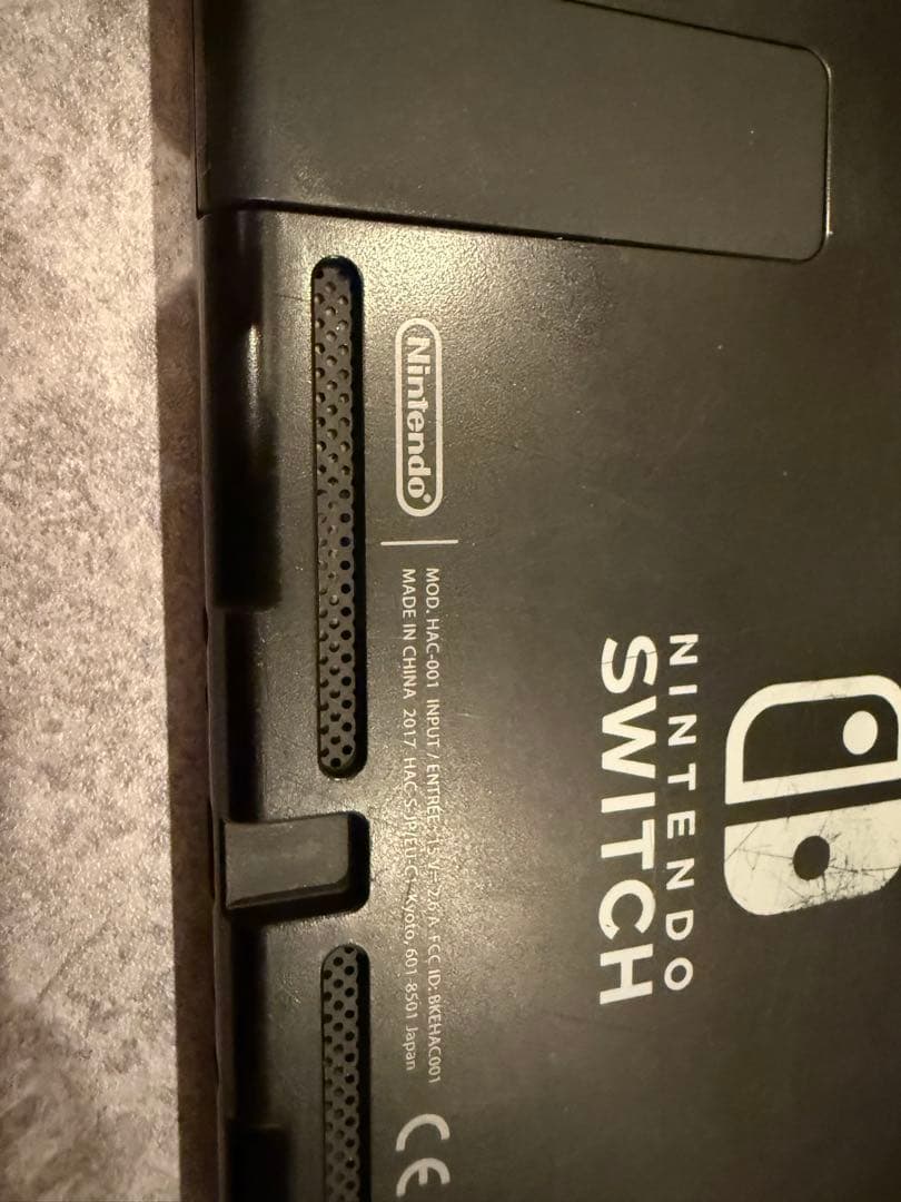 Nintendo Switch 本体 初期型 未対策機　2017年製