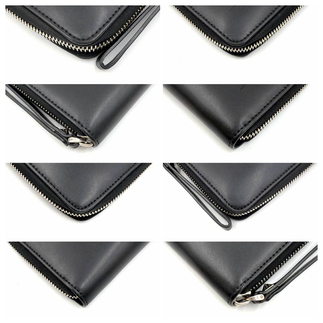 ✨️美品✨️ ヴァレンティノ VLTN ラウンドジップ 長財布 レザー メンズ