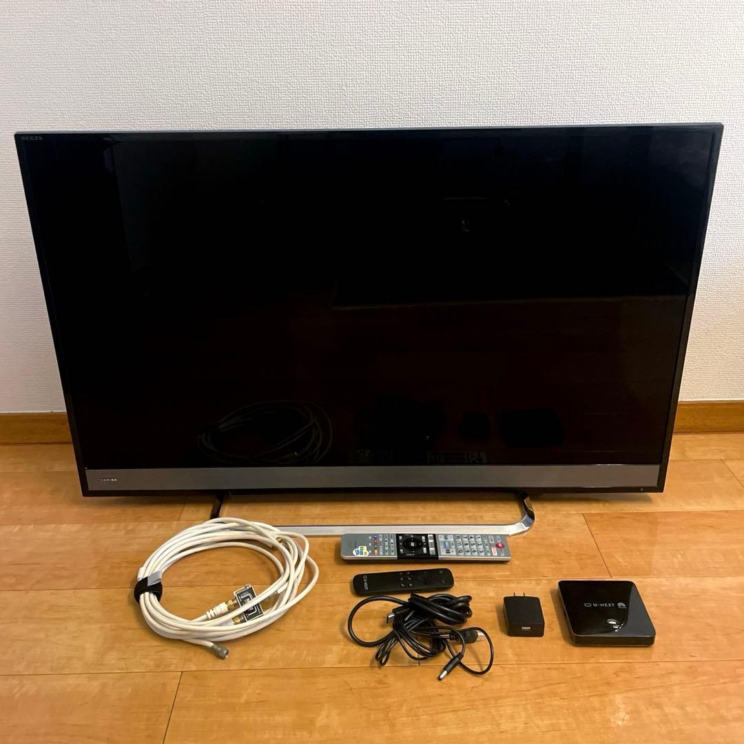 40インチREGZA (B-CASカード付き) + Unext TVBox付き