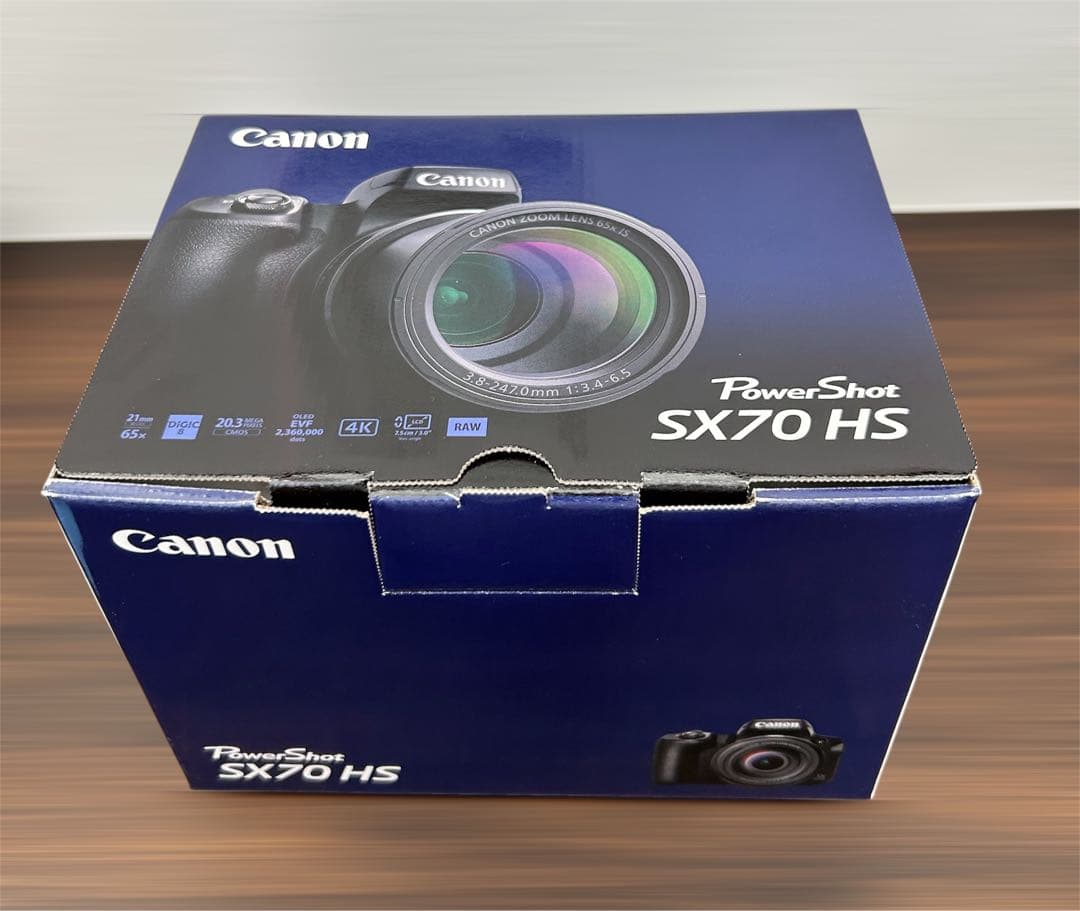 【新品展示品】Canon PowerShot SX70HS 付属品あり