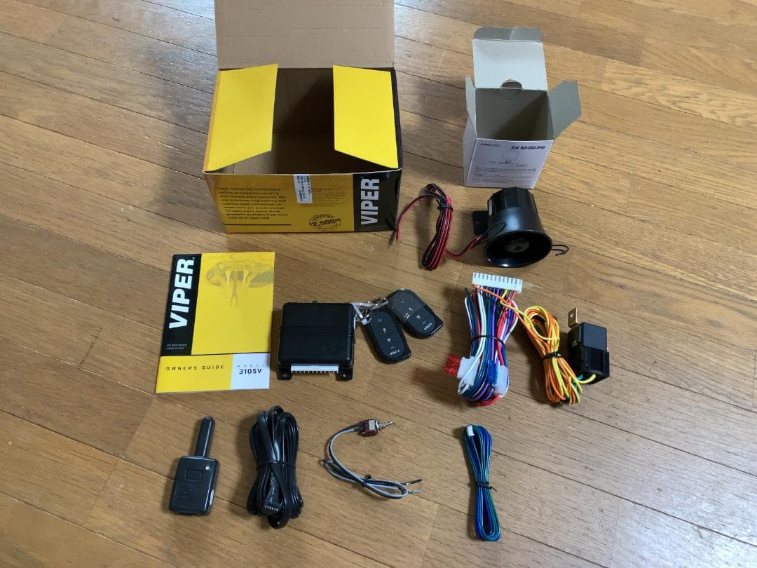 Viper 3105V セキュリティシステム + 超音波センサー 509U