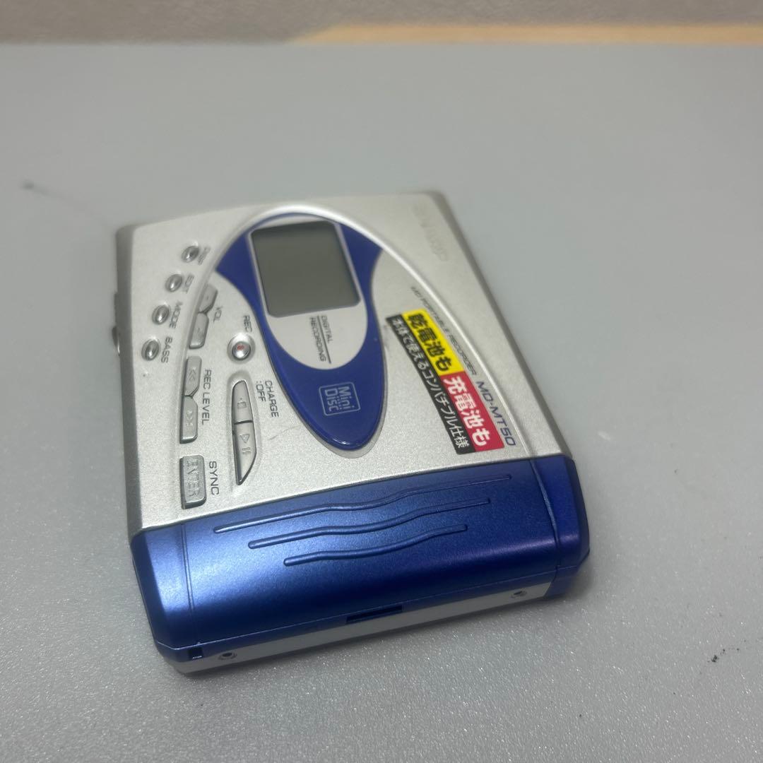 SHARP　MDポータブルレコーダー MD-MT50-S