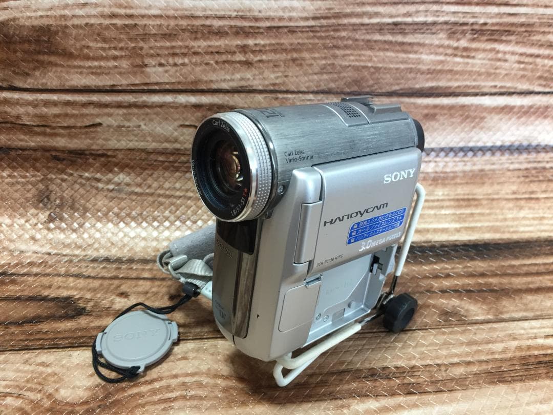 撮影再生ダビングOK 美品　SONY　DCR-PC350　付属品あり　液晶綺麗