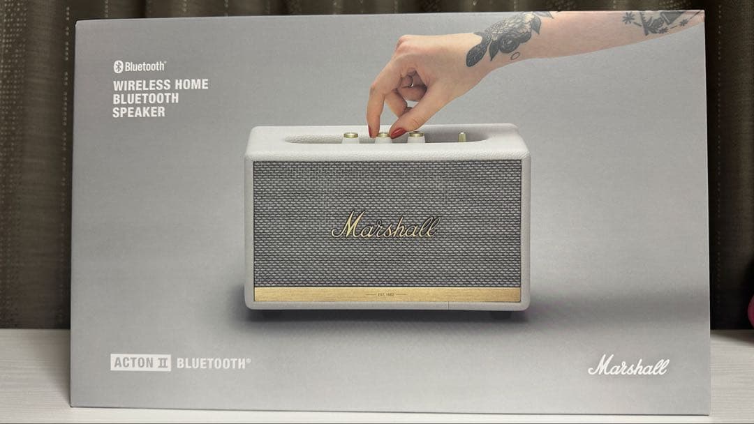 Marshall Acton II ホワイト ワイヤレススピーカー