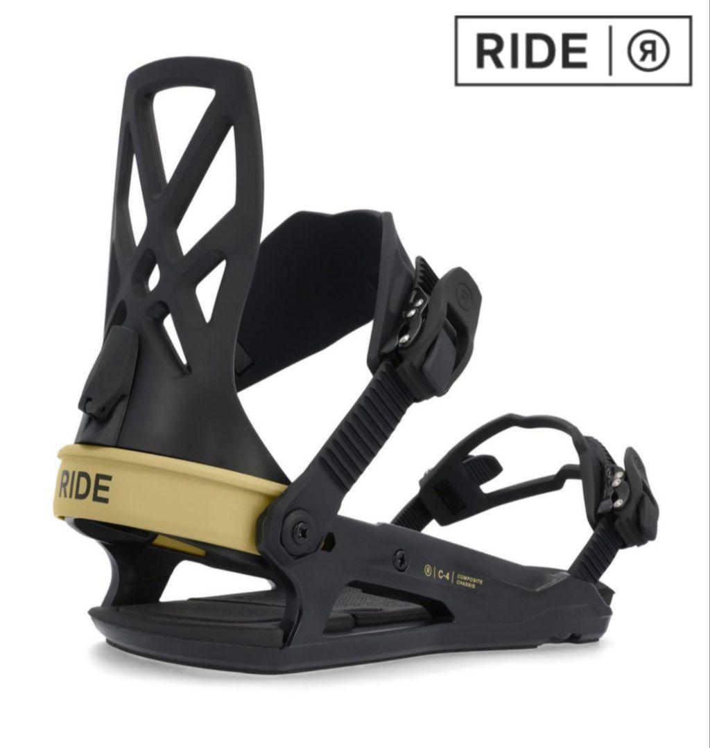 スノーボードブランドビンディング メンズ RIDE/C-4 OLIVE【M】