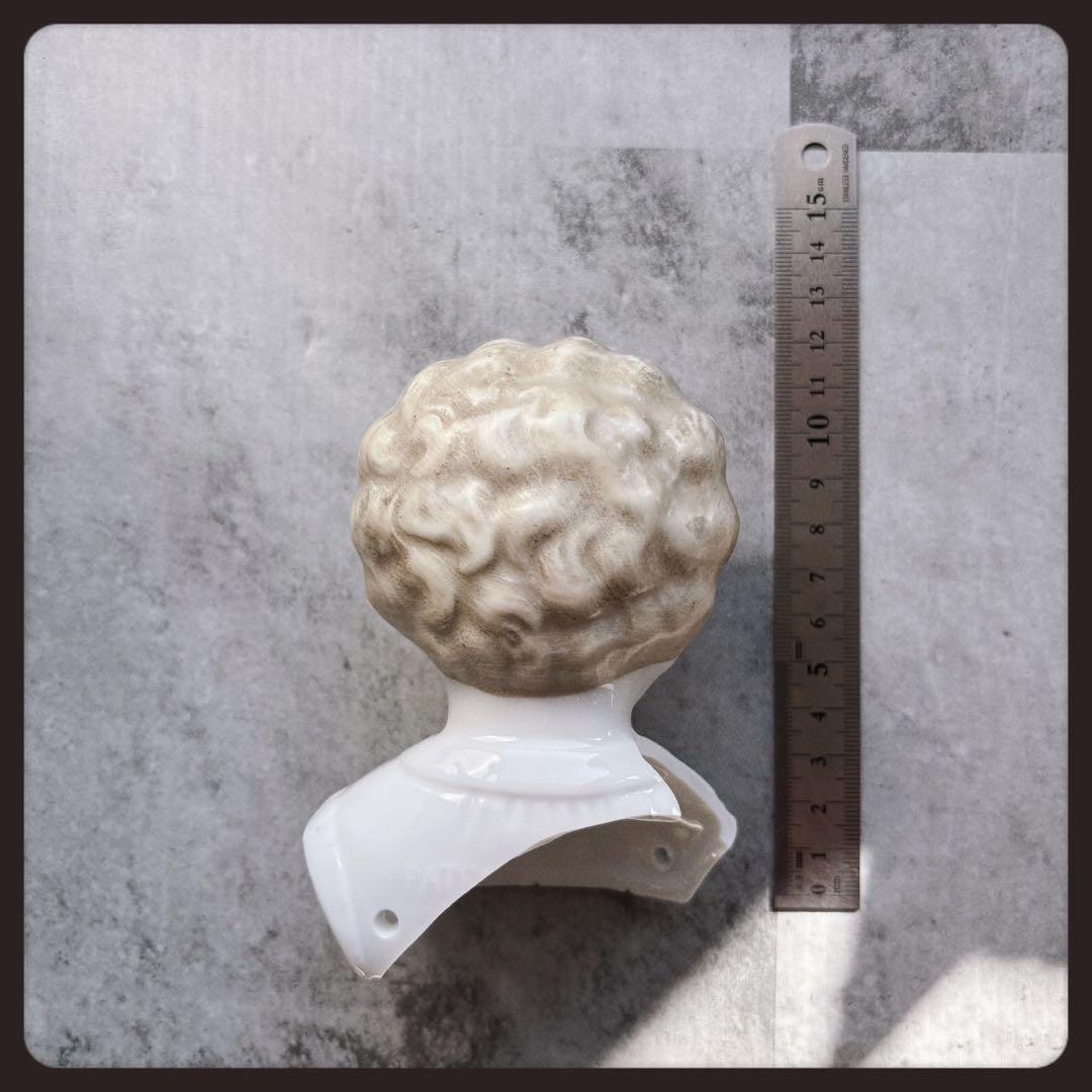 アンティーク ブロンドチャイナヘッドドール　 ヘッドパーツ ドイツ製