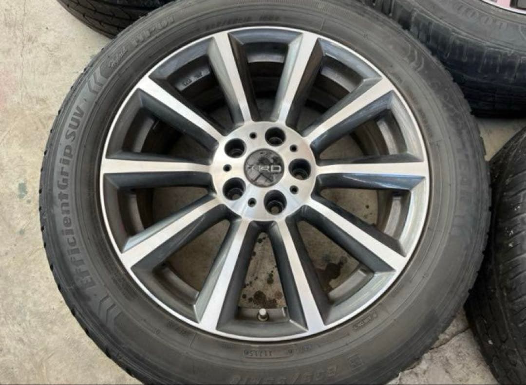 最終値下アルベルTRD18インチホイールタイヤ4本セット