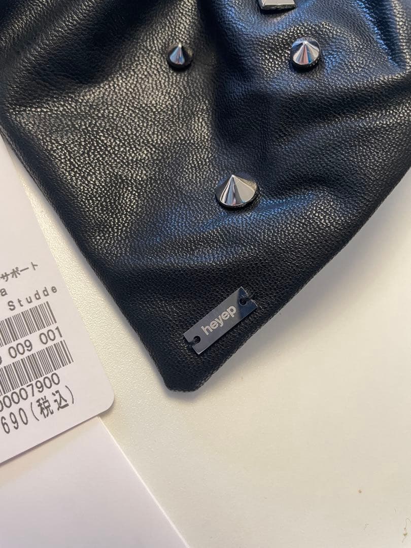 heyep フェイクレザーシュシュ