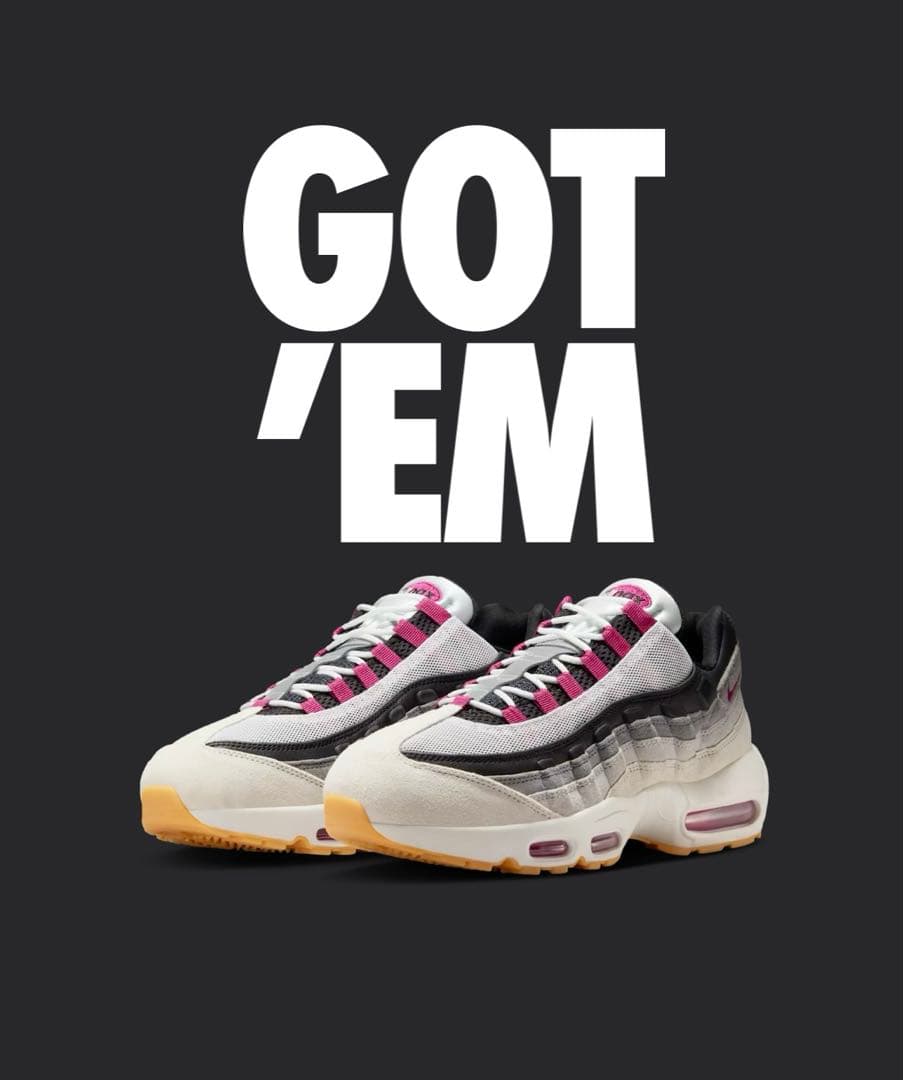 最終値下げNike SB Air Max 95 Cactus Flower 26