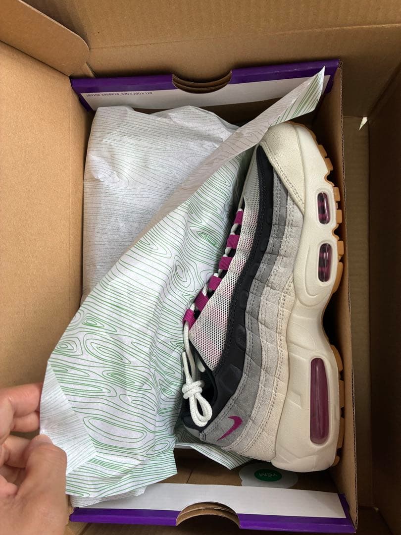 最終値下げNike SB Air Max 95 Cactus Flower 26