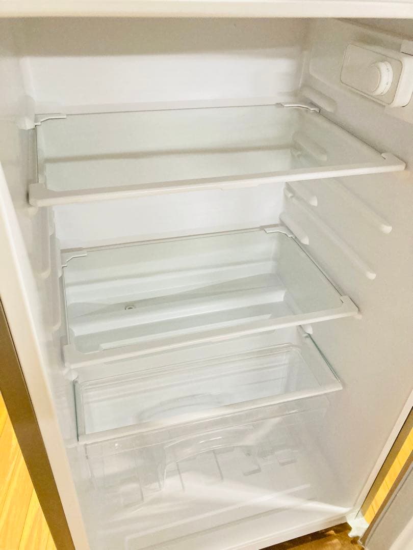 ① 冷凍冷蔵庫 2ドア SHARP 128L SJ-H13E-S 2019年