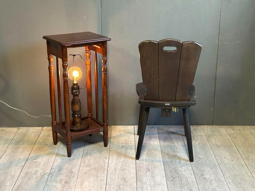 ②カリモク　karimoku ルスティック　オールドカリモク　ヴィンテージ　nz