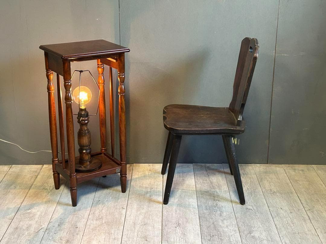 ②カリモク　karimoku ルスティック　オールドカリモク　ヴィンテージ　nz