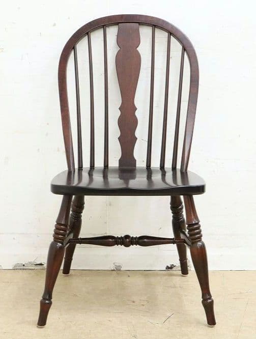 展示品！【北海道民芸家具】HM266・ウィンザーチェア②◆樺材・椅子