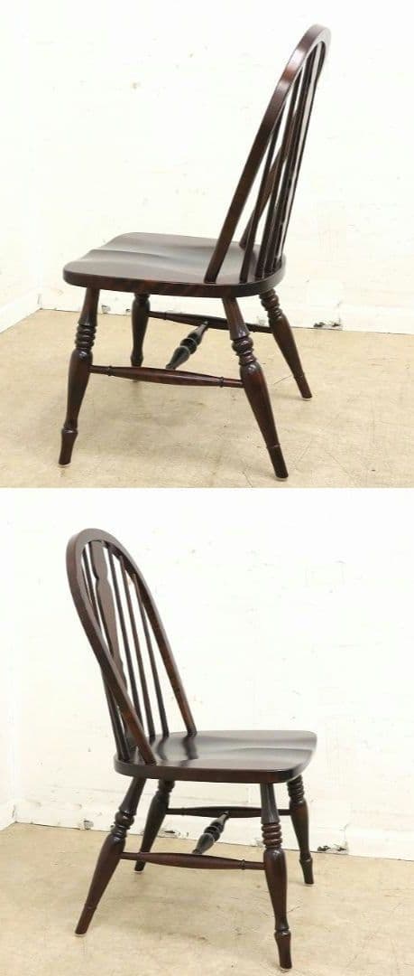 展示品！【北海道民芸家具】HM266・ウィンザーチェア②◆樺材・椅子
