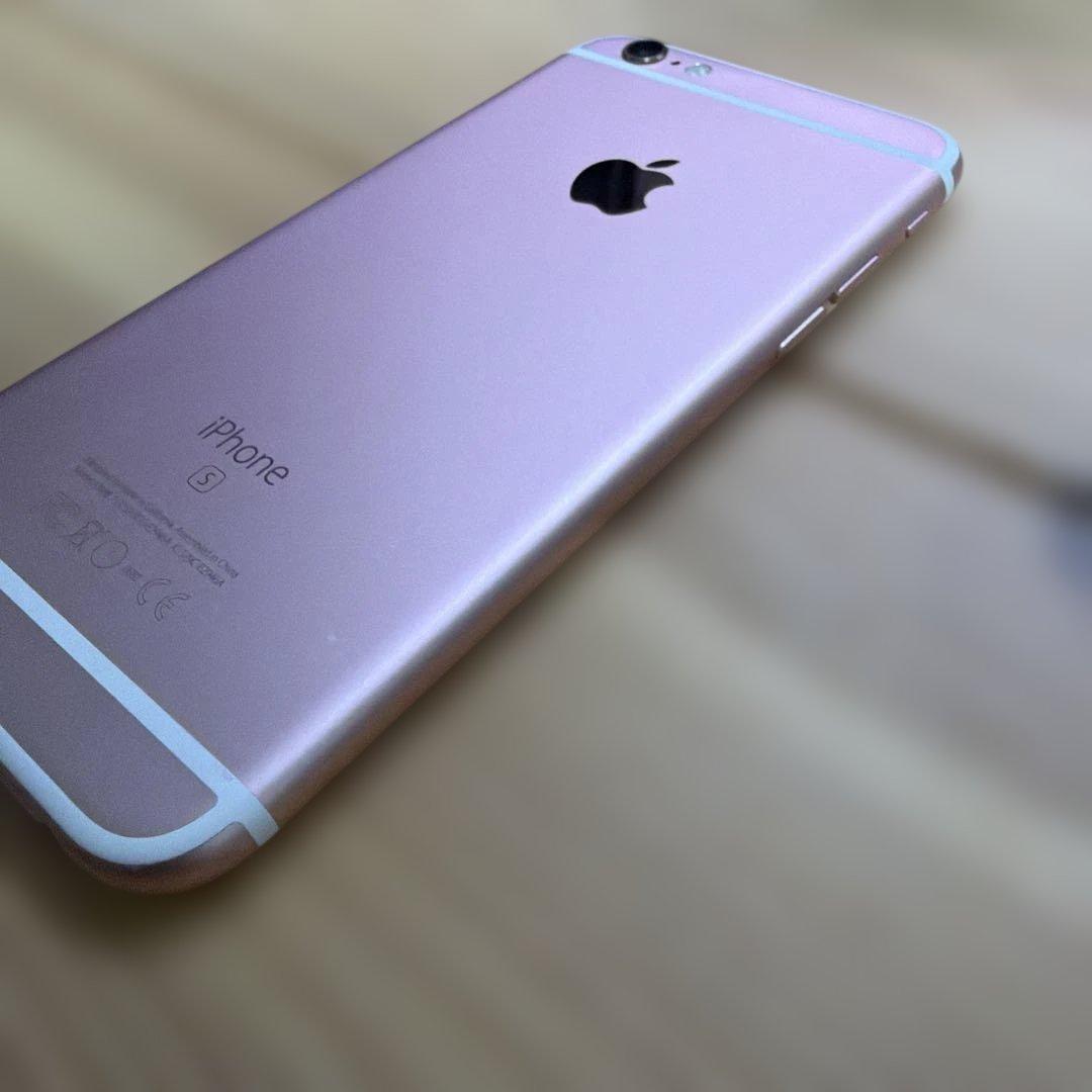 Phone6S 64GB ローズゴールドMGQR2J/A バッテリー84%