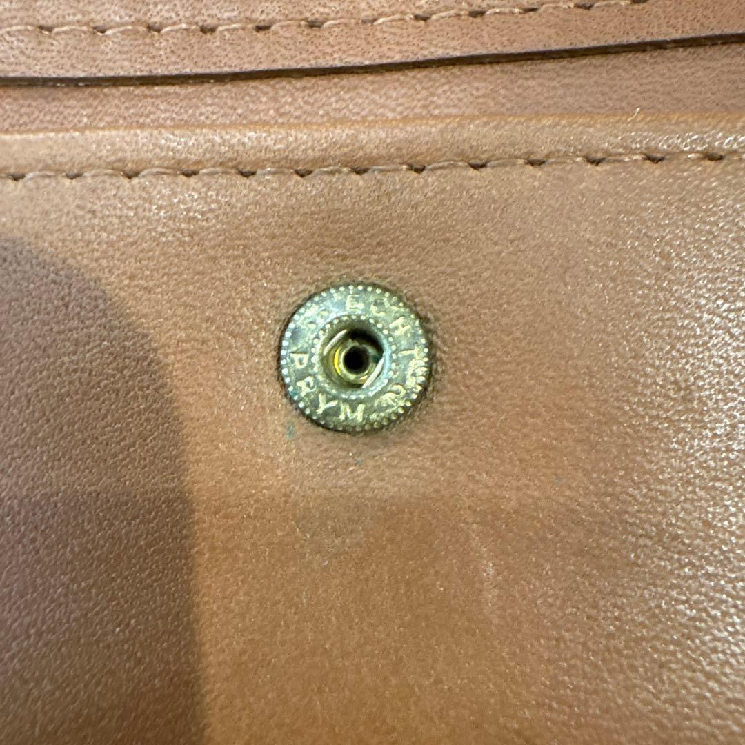 OLD COACH ブラウン ケース カラビナ付き