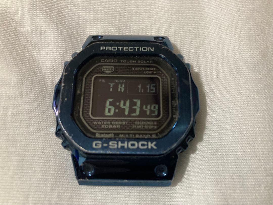 e*7様 希少・生産終了品⭐︎G-SHOCK GMW-B5000 メタリックブル