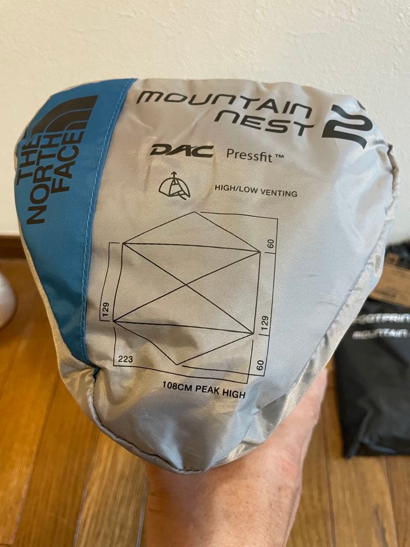 ノースフェイス　マウンテンネスト2 フットプリント付き　新品未使用