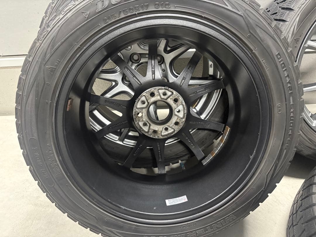 あ　215/50R17 pcd114 スタッドレスタイヤ 美品